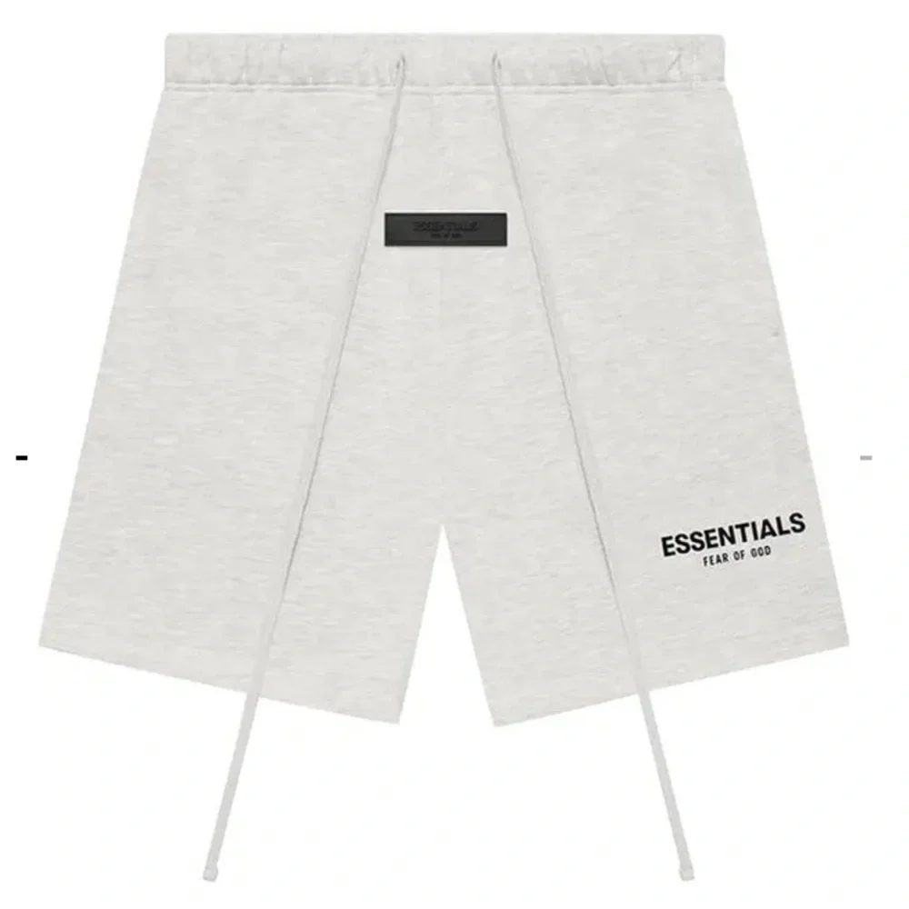 Fear of God Essentials Sweatshort Light Oatmeal Medium New With Tags‎
